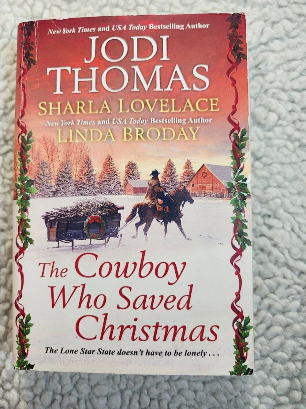 🎁5/$25 Jodi Thomas Sharla Lovelace Linda Broday The Cowboy Who Saved Christmas